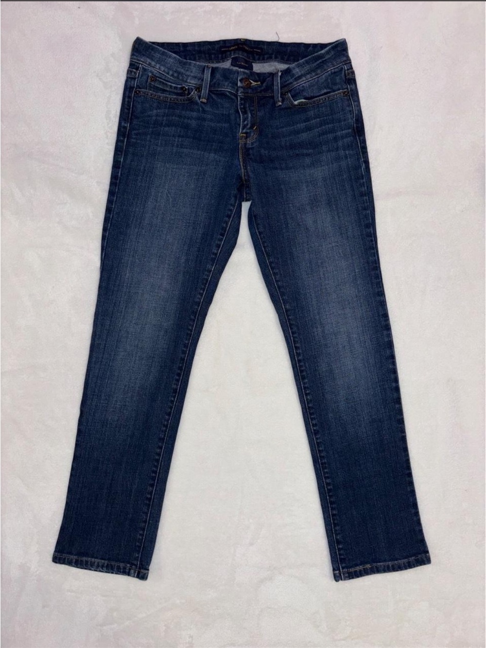 Women’s Levi's The Original Jean dark wash low rise skinny jeans Size 6